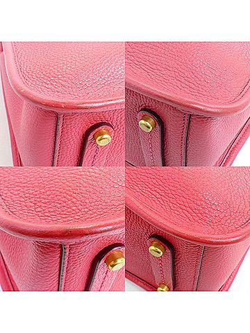 Coach Tyler Carryall Pink Leather Tote Bag (view 2)