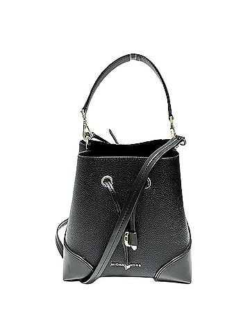 Michael Kors Black Leather Shopper Bag (view 1)