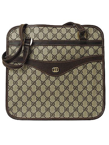 Gucci Gg Supreme Beige Canvas Tote Bag (view 1)