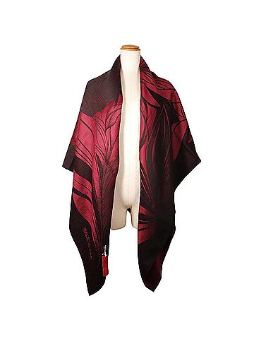 Balenciaga Red Cashmere Scarf (view 1)