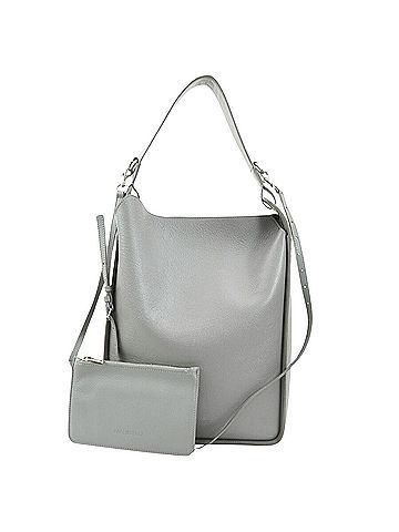 Balenciaga Tool Grey Leather Shoulder Bag (view 1)