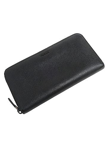 Prada Black Leather Wallet (view 1)