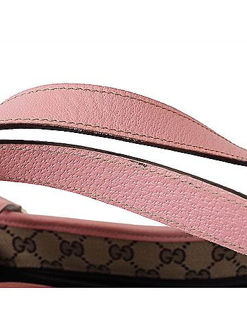 Gucci Pelham Pink Leather Tote Bag (view 2)
