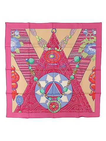 Hermès Carré 90 Multicolour Silk Scarf (view 1)