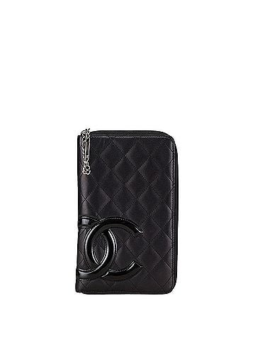 Chanel Cambon Black Leather Wallet (view 1)