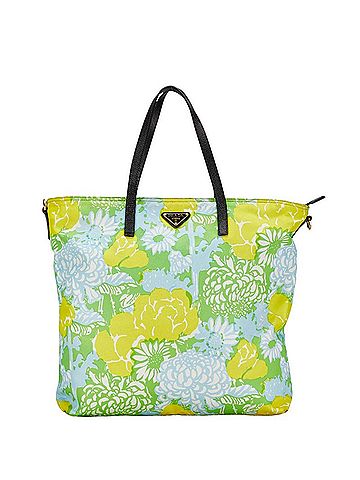 Prada Tessuto Multicolour Synthetic Tote Bag (view 1)