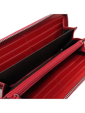 Gucci Diamante Red Leather Wallet (view 2)
