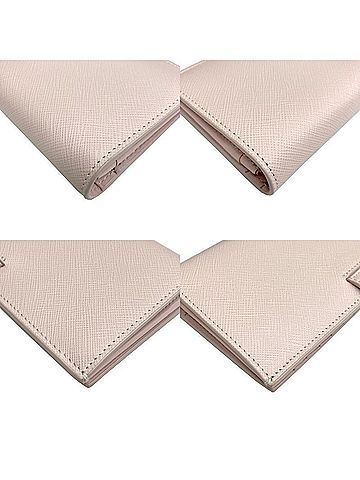 Prada Pink Leather Wallet (view 2)