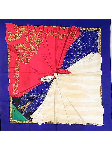 Hermès Carré 90 Multicolour Silk Scarf (view 1)