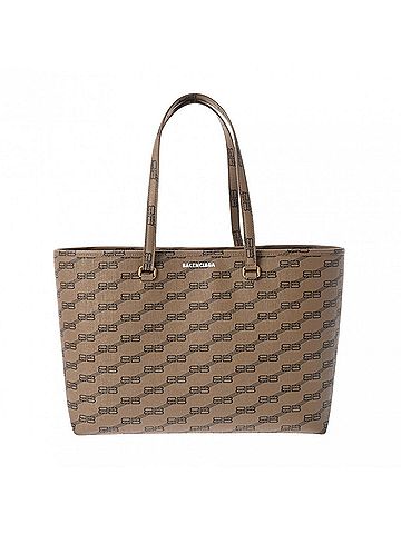 Balenciaga Signature Brown Leather Handbag (view 1)