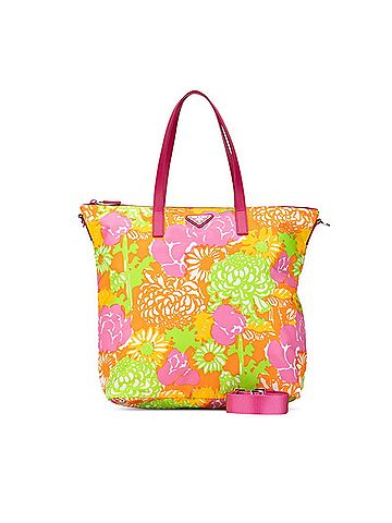 Prada Re-Nylon Multicolour Synthetic Tote Bag (view 1)