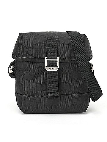 Gucci Black Canvas Shopper Bag (view 1)