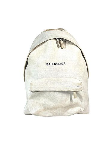 Balenciaga Explorer Beige Canvas Backpack Bag (view 1)