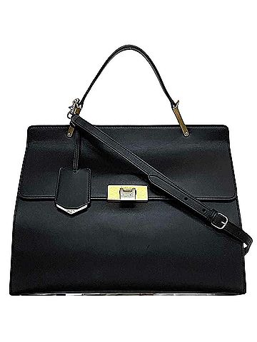 Balenciaga Le Dix Black Leather Handbag (view 1)