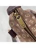 Louis Vuitton 100% Canvas Solid Red Balade Burgundy Canvas Shoulder Bag One size - photo 10