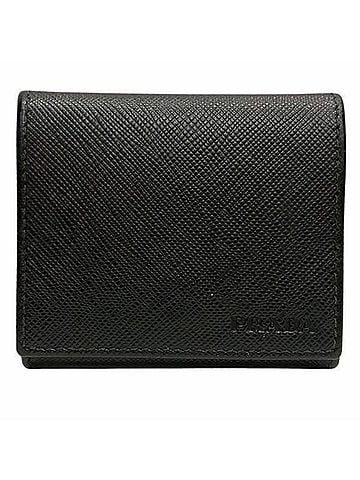 Prada Saffiano Black Leather Wallet (view 1)