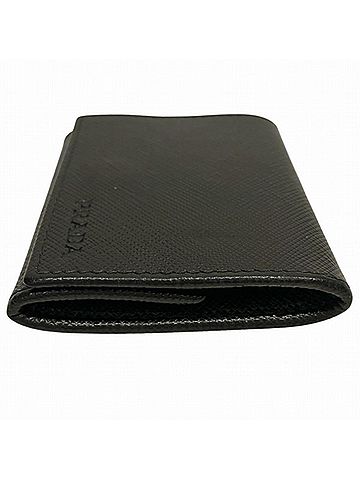 Prada Saffiano Black Leather Wallet (view 2)