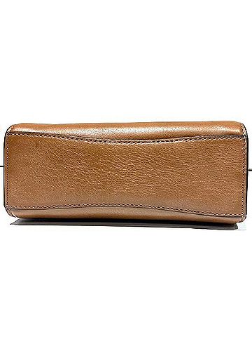 Michael Kors Brown Leather Shopper Bag (view 2)