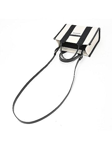 Balenciaga Hardware Black Canvas Shoulder Bag (view 2)