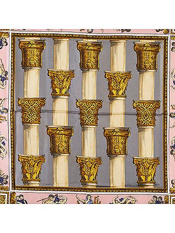 Céline Multicolour Silk Scarf (view 2)