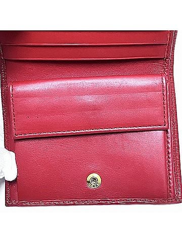 Prada Red Leather Wallet (view 2)