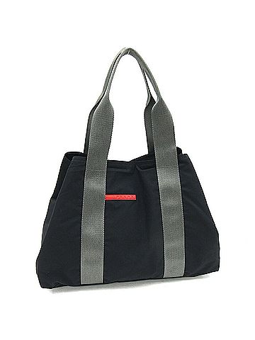 Prada Black Synthetic Tote Bag (view 1)