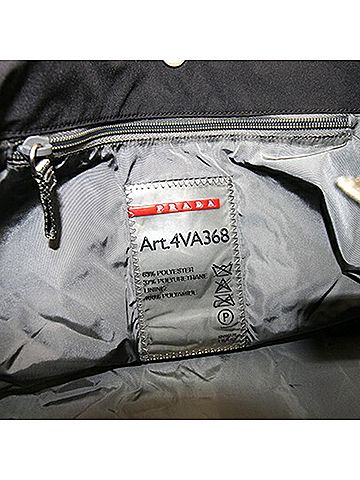 Prada Black Synthetic Tote Bag (view 2)