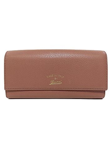 Gucci Swing Brown Leather Wallet (view 1)
