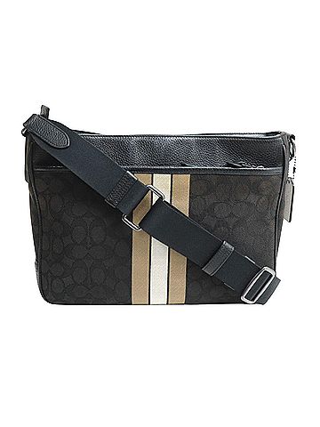 Coach Black Canvas Shopper Bag (view 1)