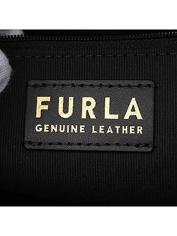 FURLA Black Leather Tote Bag (view 2)