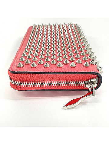 Christian Louboutin Panettone Pink Leather Wallet (view 2)