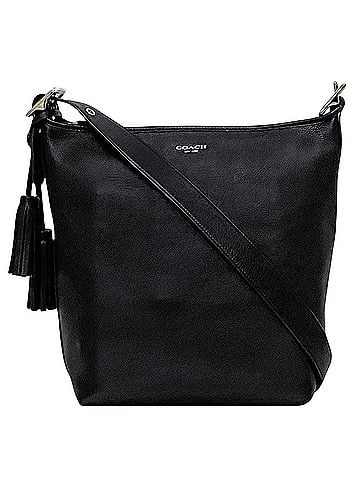 Coach Black Leather Shopper Bag (view 1)