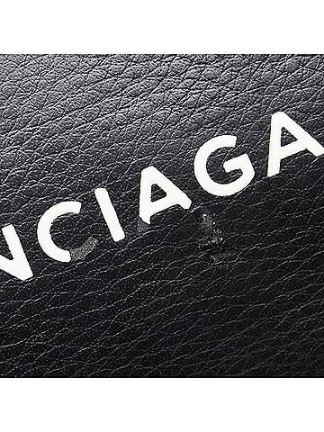 Balenciaga Black Leather Clutch Bag (view 2)