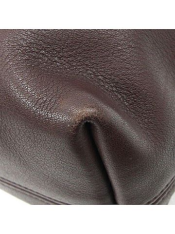 Coach Brown Leather Backpack Bag (view 2)