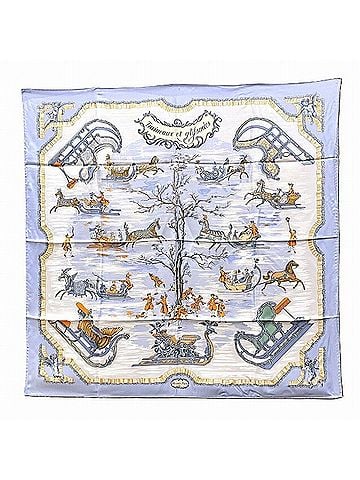 Hermès Carré 90 Multicolour Silk Scarf (view 1)