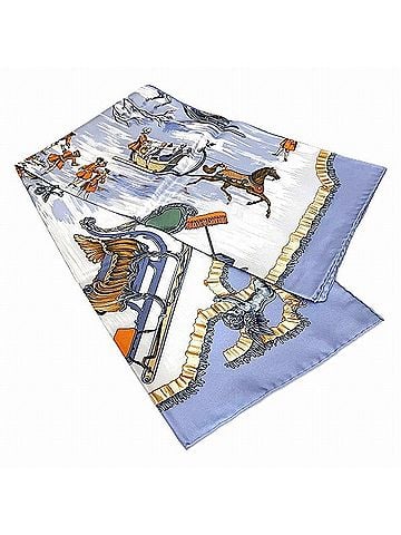 Hermès Carré 90 Multicolour Silk Scarf (view 2)
