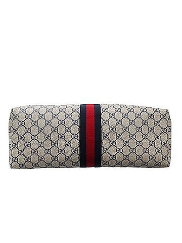 Gucci Ophidia Beige Canvas Tote Bag (view 2)