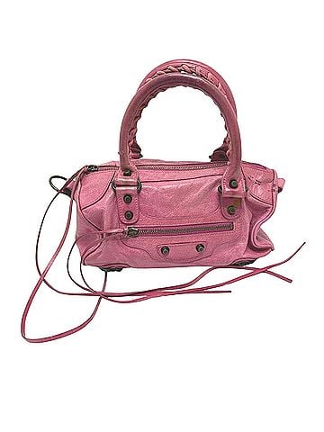 Balenciaga Pink Leather Handbag (view 1)