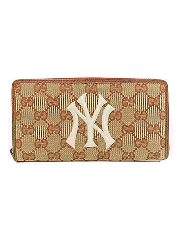 Gucci Gg Canvas Brown Canvas Wallet (view 1)