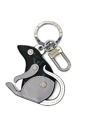 Louis Vuitton Porte Clés Black Leather Bag Jewelry (view 1)