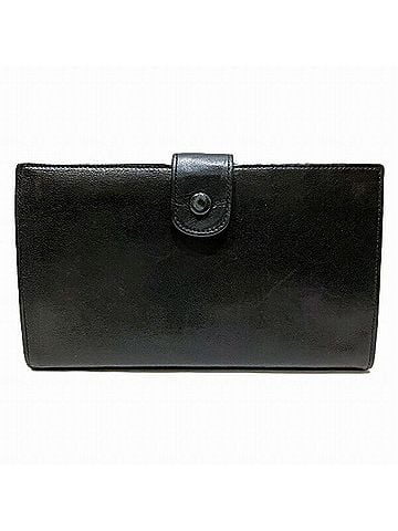Chanel Coco Mark Black Leather Wallet (view 1)