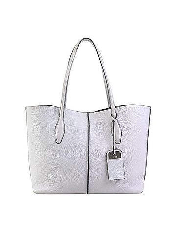 Tod's Grey Leather Handbag (view 1)