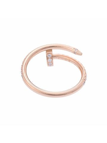 Cartier Juste Un Clou Gold Rose Gold Ring Jewelry (view 2)