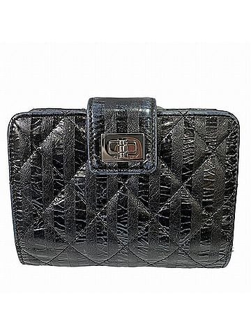 Chanel 2,55 Black Leather Wallet (view 1)