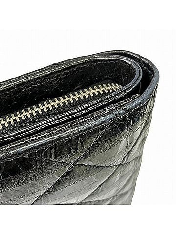 Chanel 2,55 Black Leather Wallet (view 2)
