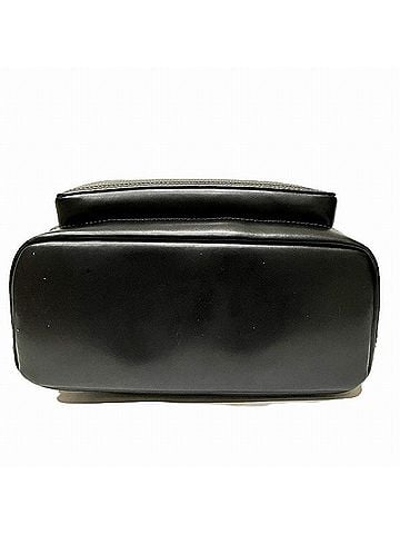 Michael Kors Cooper Black Leather Backpack Bag (view 2)
