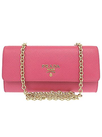 Prada Pink Leather Wallet (view 1)