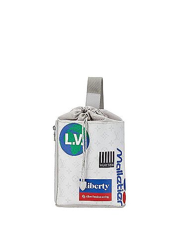 Louis Vuitton Chalk Sling White Canvas Shoulder Bag (view 1)