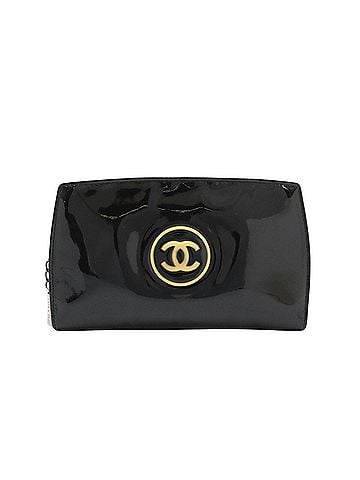 Chanel Black Patent Leather Wallet (view 1)