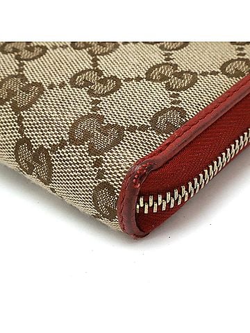 Gucci Gg Canvas Brown Canvas Wallet (view 2)
